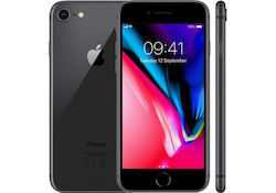 Apple iPhone 8 (2GB/128GB) Black Refurbished Grade A