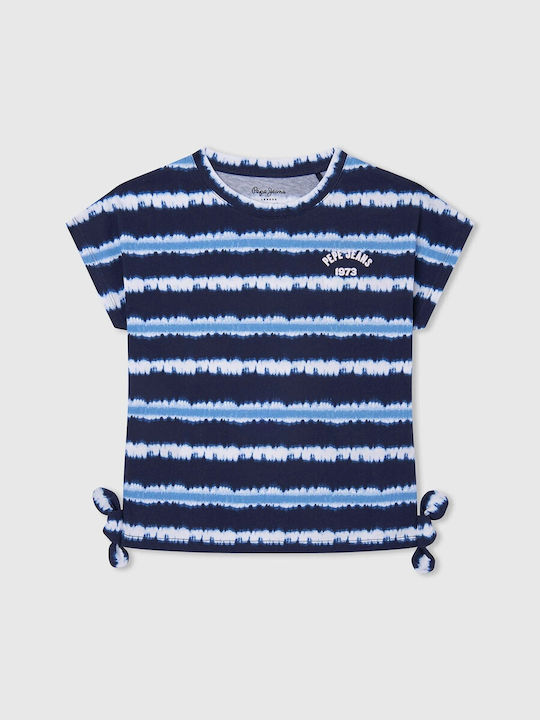 Pepe Jeans Kids Blouse Short Sleeve Blue