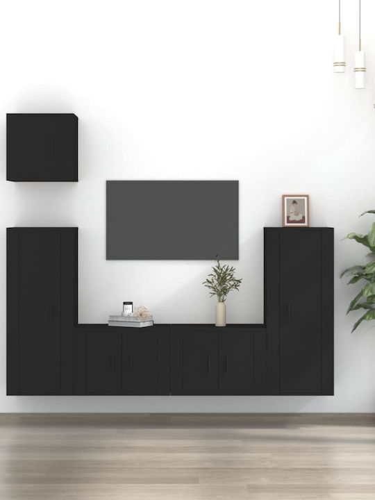 Wohnzimmer TV-Einheit Schwarz L57xB34.5xH40cm