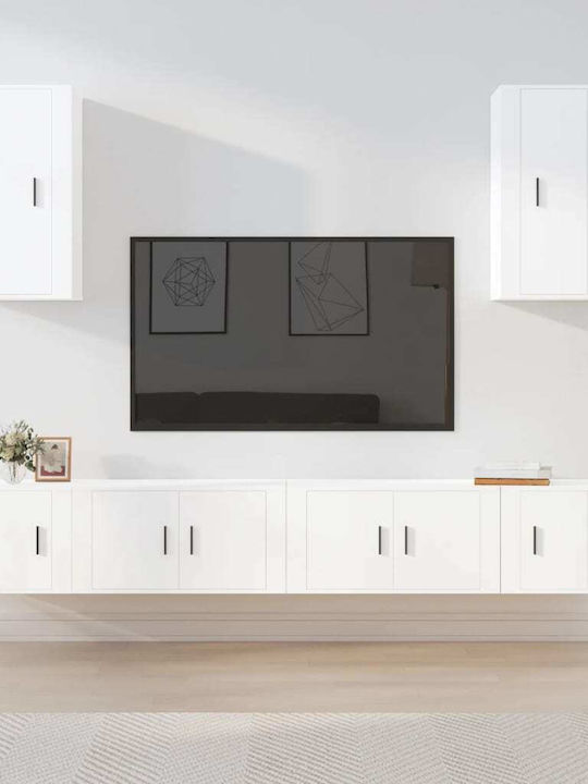 Living Room TV Unit White L80xW34.5xH40cm