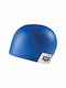 Arena Logo Moulded Silicone Adults Swimming Cap Blue
