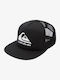 Quiksilver Men's Snapback Trucker Cap Black