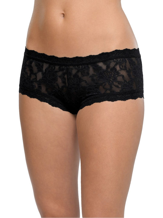Hanky Panky Women's Briefs with Lace Black