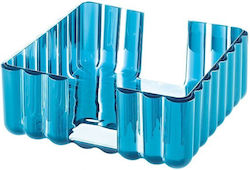 Guzzini Plastic Napkin Holder Grace Blue 19.6x19.6x8cm 29330148