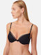 Queen Push Up Bra Black