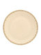 DOT Ammos Plate Desert made of Porcelain Beige with Diameter 20cm