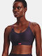 Under Armour Women's Sports Bra with Light Padding Purple