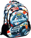 Back Me Up Off Road Schulranzen Rucksack Grundschule, Grundschule in Weiß Farbe 30Es