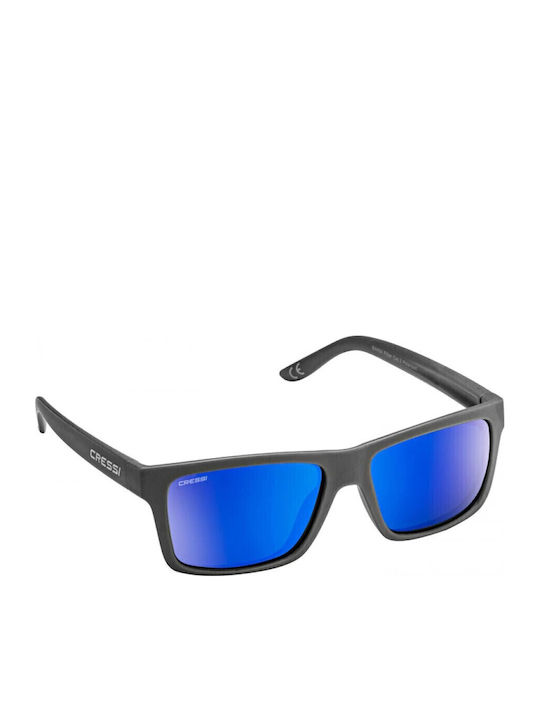 CressiSub Bahia Floating Sonnenbrillen Gray mit Kunststoff Gestell
