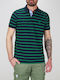 La Marine Men's Cotton Polo Blouse Green Regular Fit (mariniera) (100% Cotton)