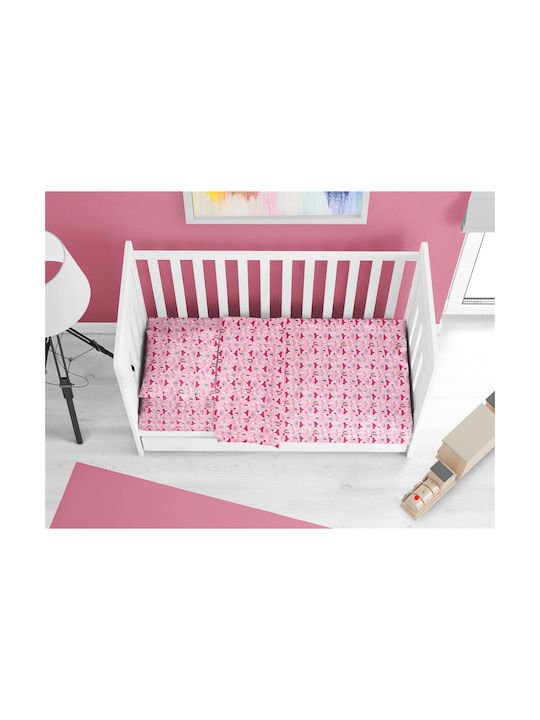 Dimcol Baby Duvet Cover Pink 120x160cm