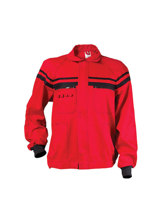 Stenso L1 Arbeitsjacke Rot 02001307