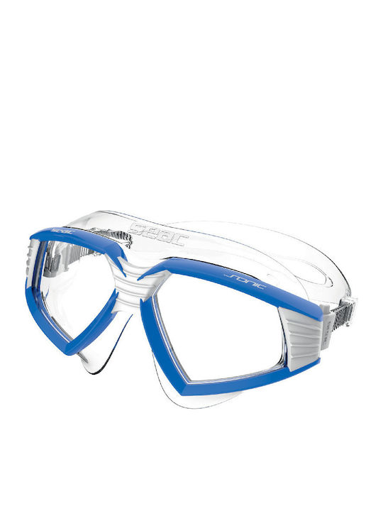 Seac Sonic Adult White Swimming Goggles