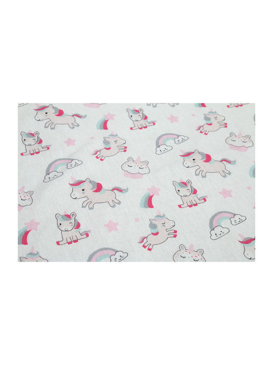 Dimcol Cotton Swaddle Blanket Pink 80x80cm