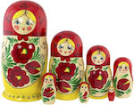 Traditional Bambushka Matrioshka 19cm - 7 pieces