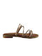 Milanos Women's Sandals Leather 131 Copper