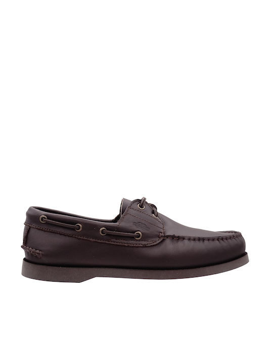 Men's Boat Shoes Chicago - BROWN B (Chicago-820-BROWN B)