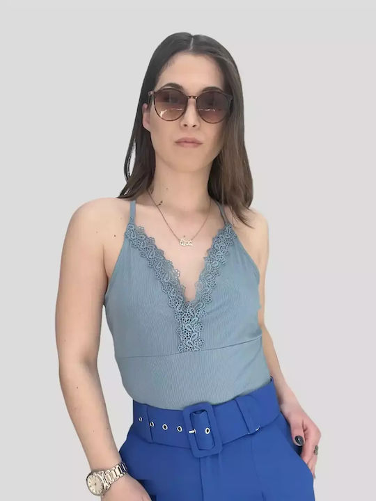 Blaue Shorts für Frauen