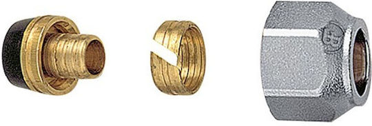 Brass Form Ρακόρ Σύνδεσης Σωλήνα Χαλκού 16mm 173-0021