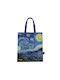 MULTICOLOR FABRIC BAG NUIT ETOILEE VAN GOGH 44 cm