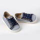 Ever Kid Βαπτιστικά Δερμάτινα Sneakers Μπλε
