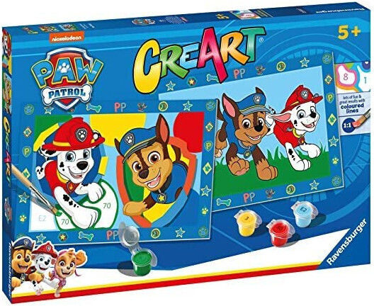 Ravensburger Ζωγραφική Paw Patrol για Παιδιά 5+ Ετών