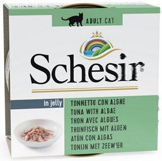 Schesir Nature For Cat Υγρή Τροφή για Ενήλικες Γάτες σε Κονσέρβα με Τόνο χωρίς Γλουτένη 85gr