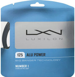 Luxilon Alu Power Tennis String (1.30mm, 12m) Argintiu