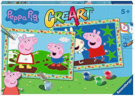 Ravensburger Painting Peppa Pig for Children 5+ years Years