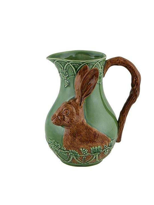 Bordallo Pinheiro Woods Ceramic Jug 1900ml