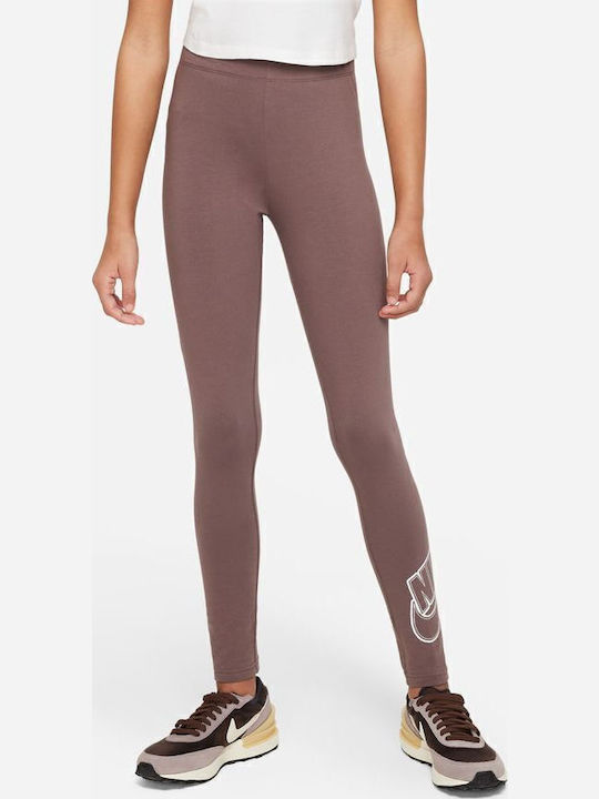 Nike Kids Legging Sports Long Brown Sportswear ...