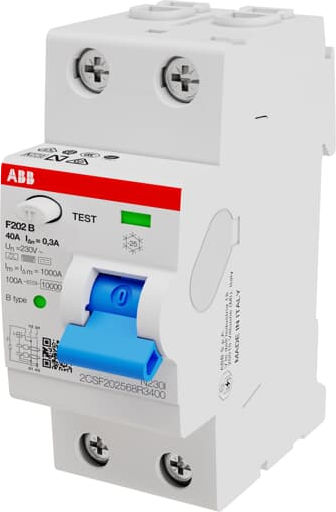 Abb Relee de Fază Scurgere de pământ 40A Bipolar