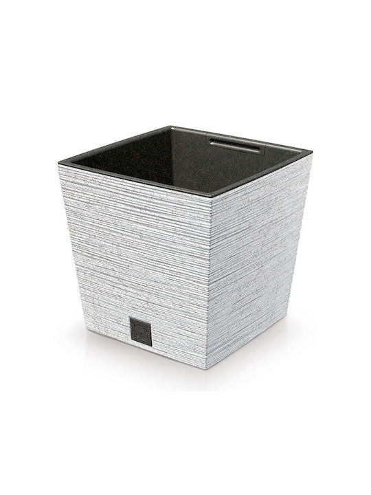 Prosperplast Pot White 24x24x24cm