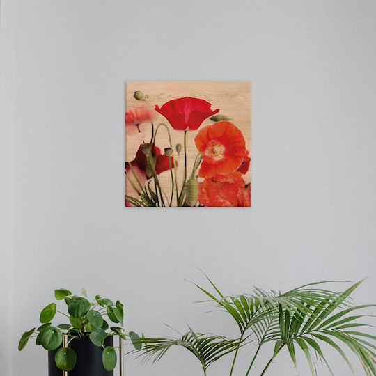 Ango διακόσμησης Πίνακας Ξύλινος 29x29cm