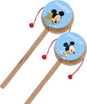 Wooden Drum with Baby Mickey name