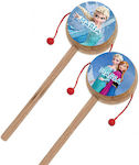 Wooden Drum with the name Frozen