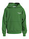 Kids Sweatshirt with Hood Green