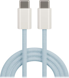 Maxlife USB 2.0 USB-C male - USB-C 20W 1m (MXUC-06TBL)