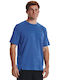 Under Armour Men's Athletic T-shirt Short Sleeve Blue