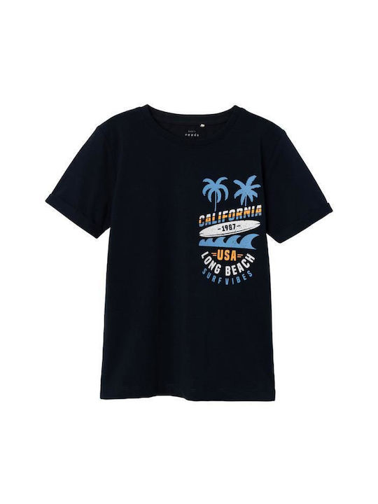 Name It Παιδικό T-shirt Navy Μπλε