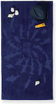 Nef-Nef Shark Style Beach Towel Blue 160x80cm