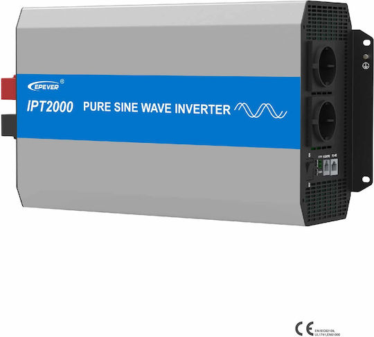 Epsolar IPT2000-12 Καθαρού Ημιτόνου Inverter Ισχύος 2000W με Τάση Εισόδου 12V