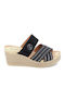 Platforme dama Anatomice în Tip Pantofi Negru