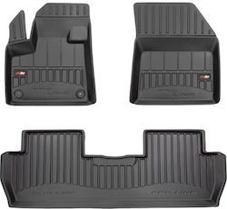 Frogum Set Front and Back 4pcs for Peugeot 5008 2017 Black Frogum Set Front and Back 4pcs for Peugeot 5008 2017 Black