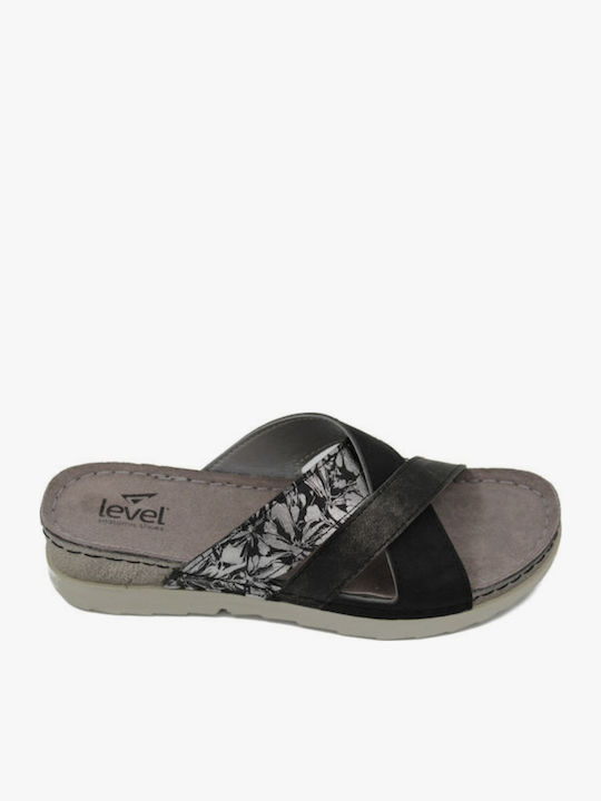 Women's Flat Sandals Anatomic in Black Color