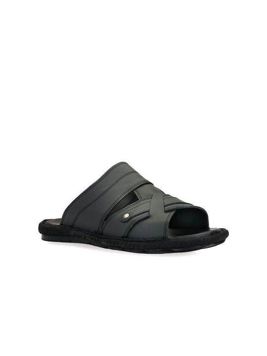 Gale Men's Leather Sandals Black 359106