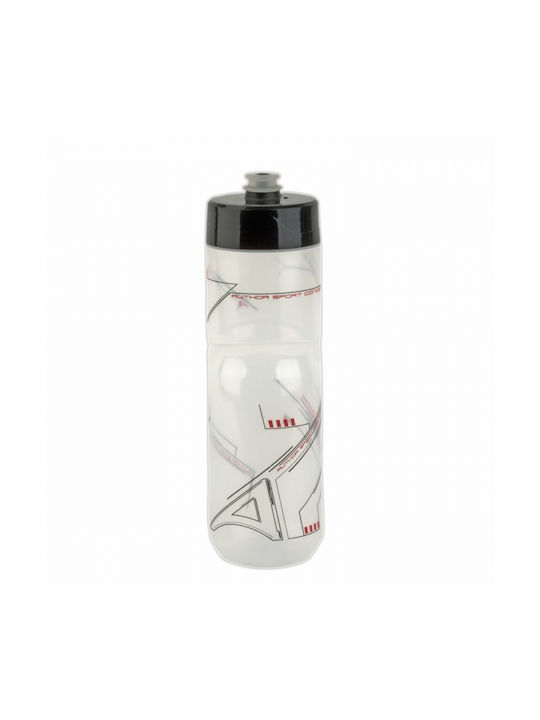 Author ΑΒ-Screw On X9 Sticlă de apă Plastic Pentru bicicletă 800ml Transparent
