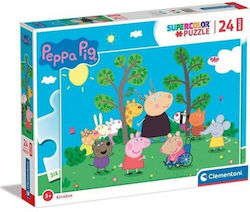 Kids Puzzle Supercolor - Peppa Pig for 3++ Years 24pcs Clementoni