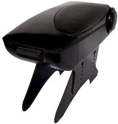 Auto Gs Classic Car Armrest Console Universal In Black Colour