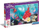 Puzzle pentru Copii Supercolor - The Little Mermaid pentru 3++ Ani 24buc Clementoni